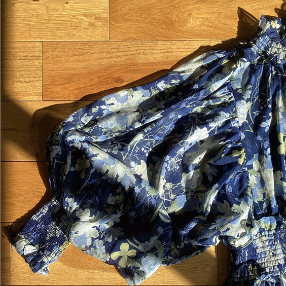 ELLIATT Astrid floral, long sleeve midi dress - Picture 5 of 10